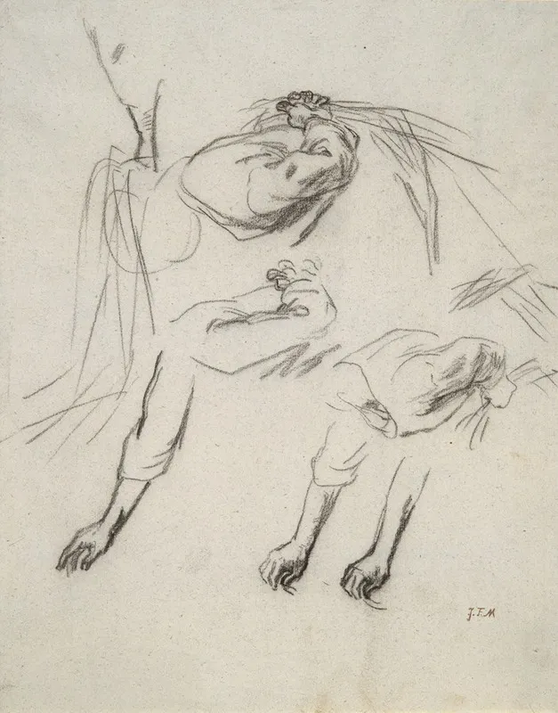 Study For The Gleaners