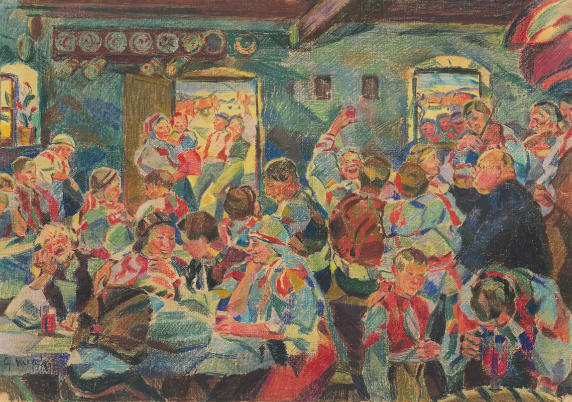 Study For The Painting Wedding Ii