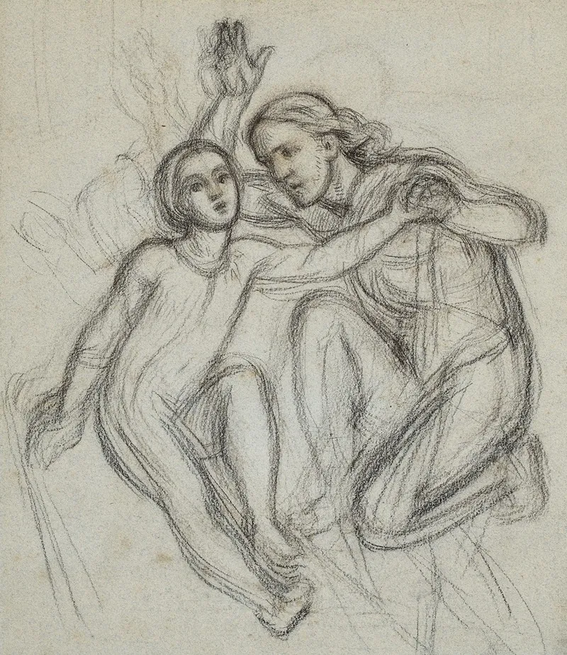 Study For The Raising Of Jairus Daughter