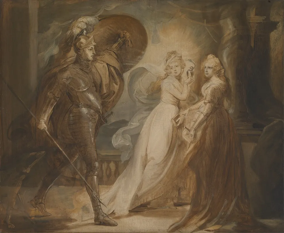 Study For The Red Cross Knight Wall Art by John Singleton Copley - High-Resolution Digital Print
