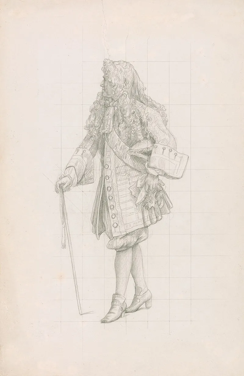 Study Of A Courtier 2
