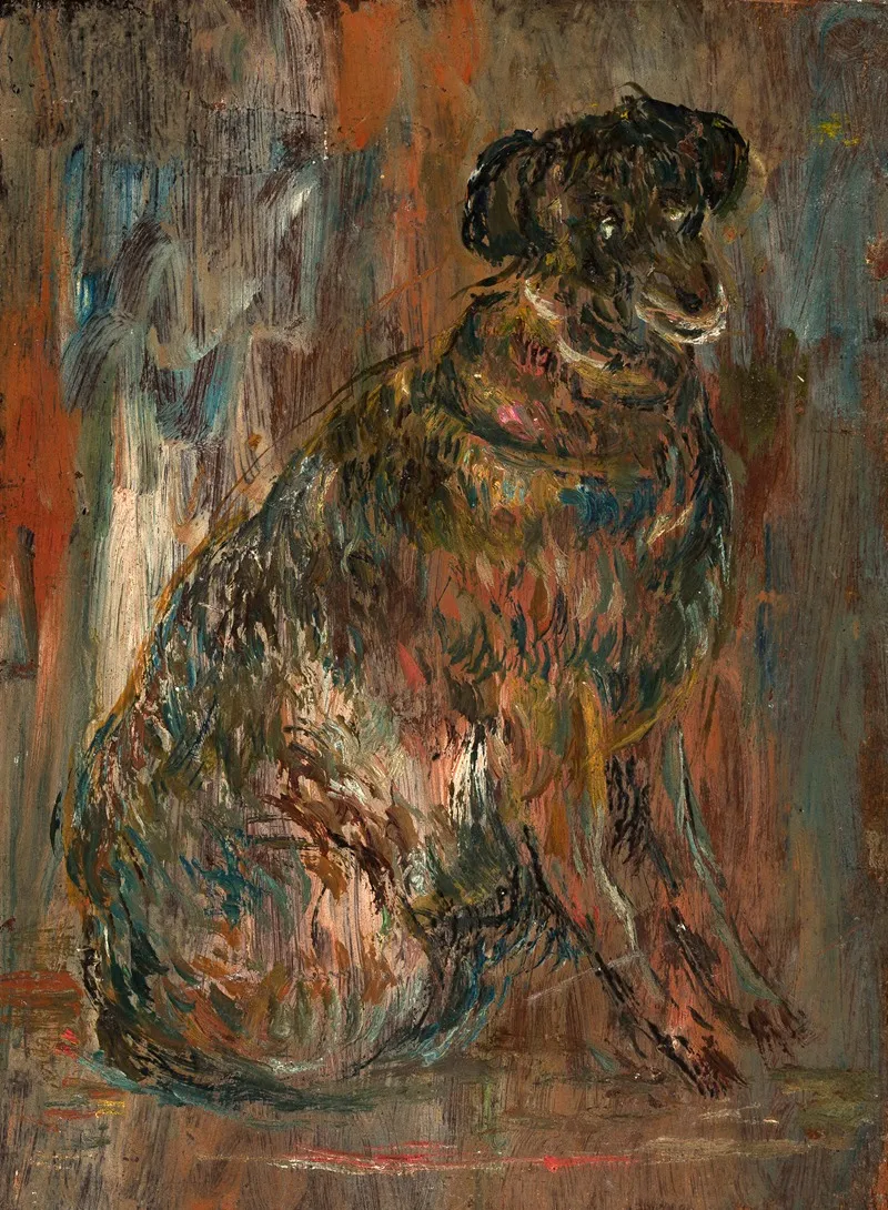 Study Of A Dog Malina