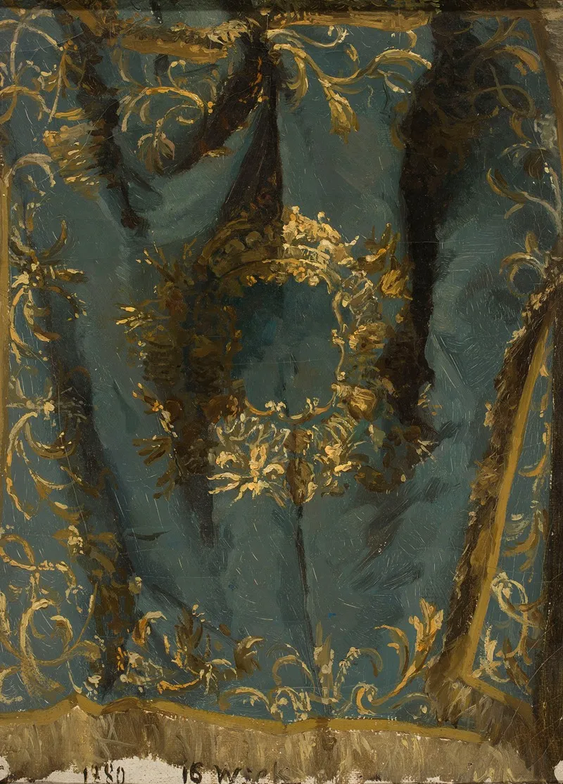 Study Of A Fabric From The 16th Century