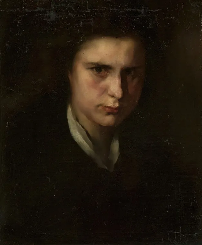 Study Of A Female Head 3