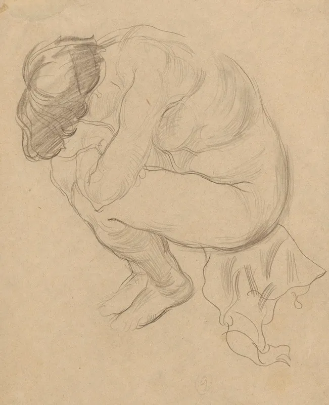 Study Of A Female Nude 5