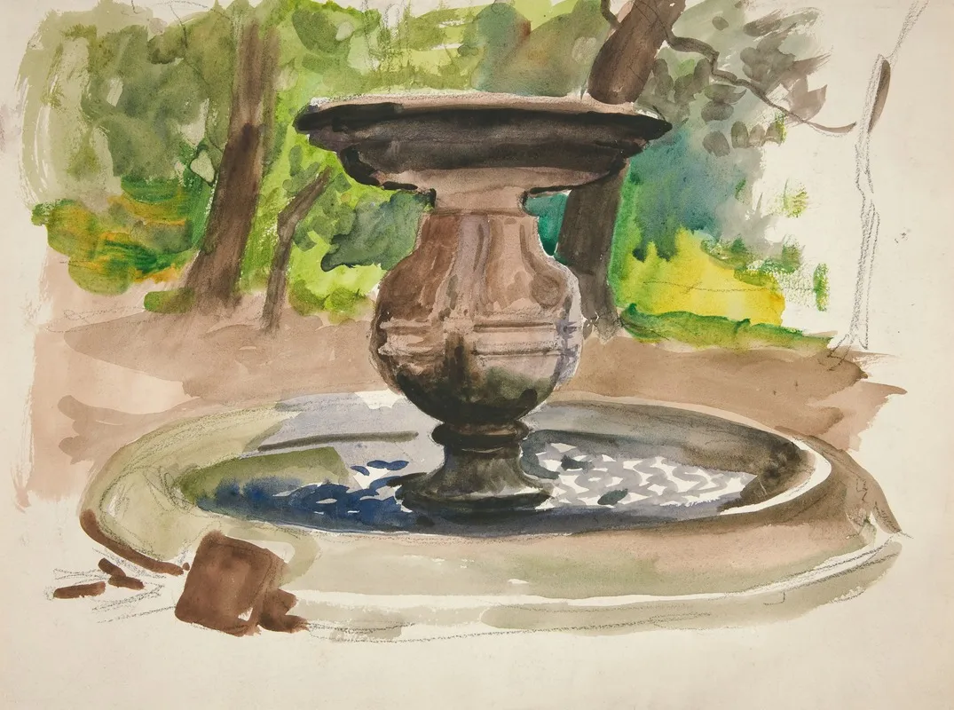 Study Of A Fountain