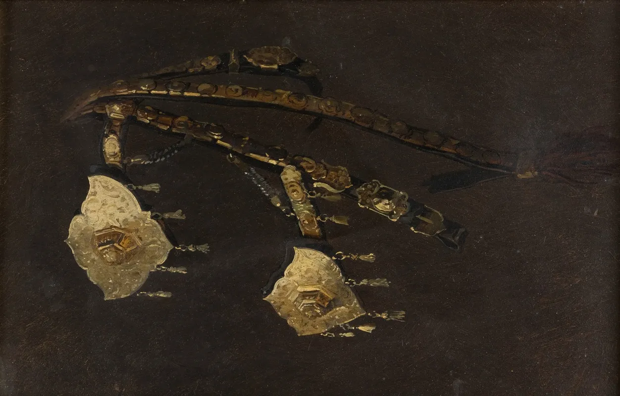 Study Of A Fragment Of The Turkish Horse Bit From The 17th C