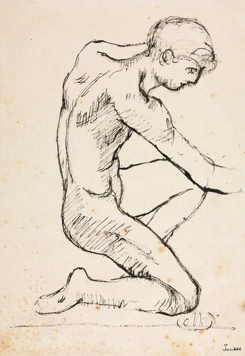 Study Of A Male Nude 17