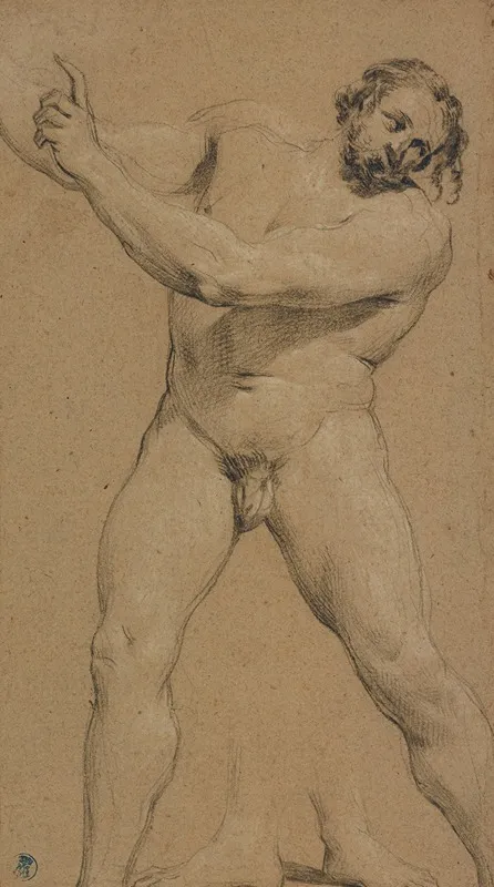 Study Of A Male Nude 4