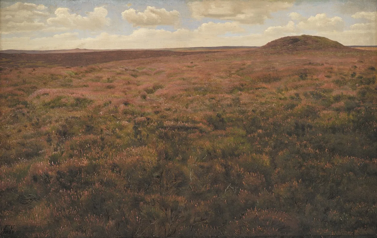 Study Of A Moor Wall Art by Frederik Vermehren - High-Resolution Digital Print