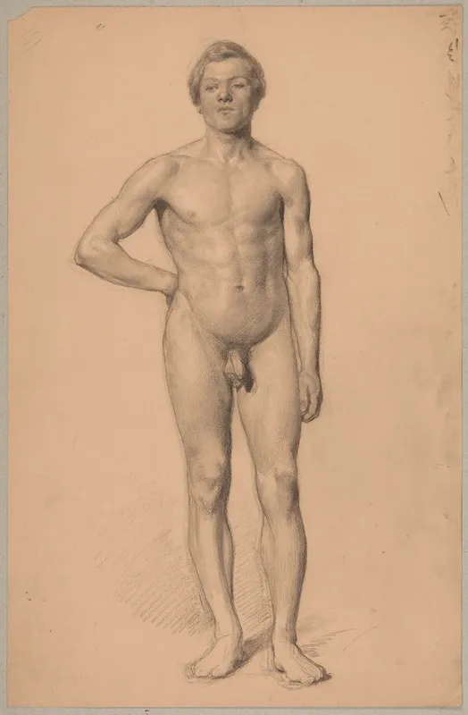 Study Of A Nude Male 3