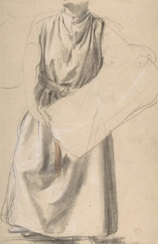 Study Of A Standing Figure