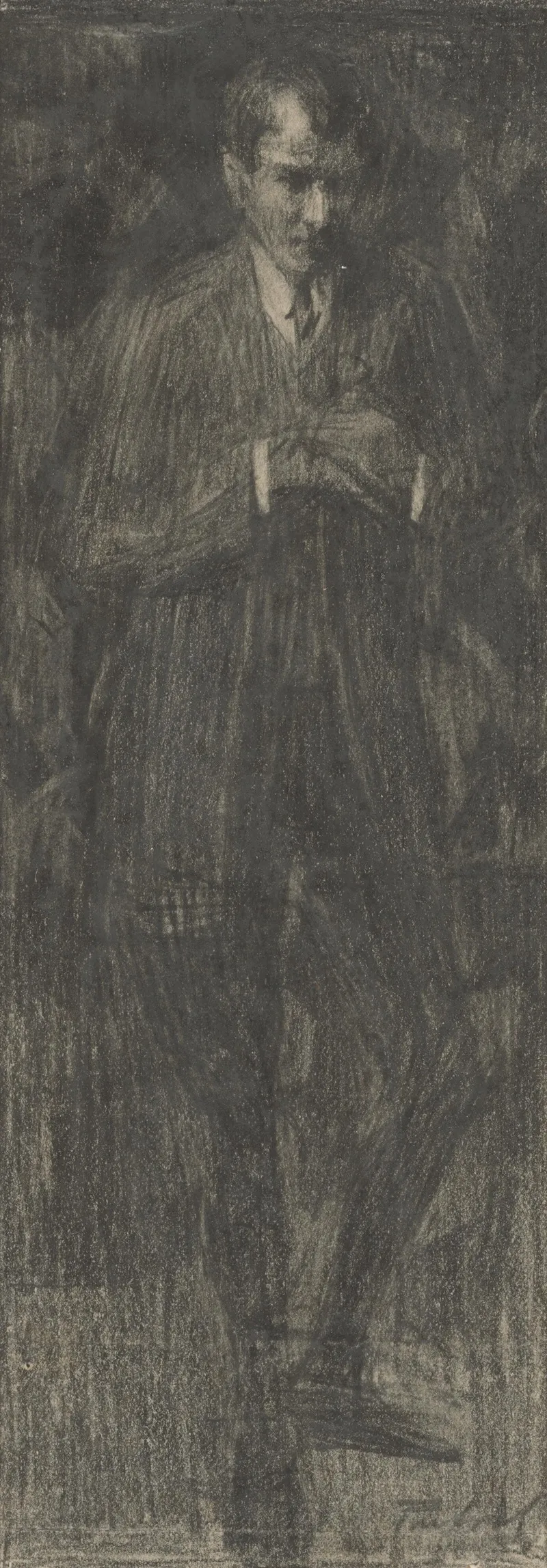 Study Of A Standing Man 4