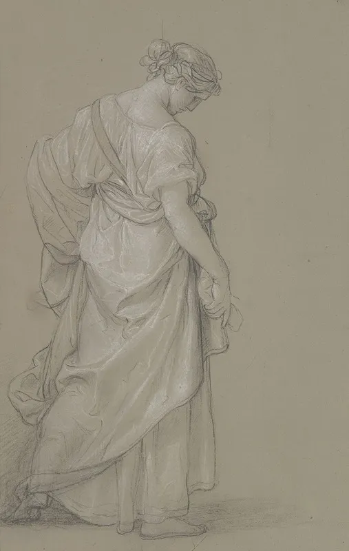 Study Of A Standing Woman