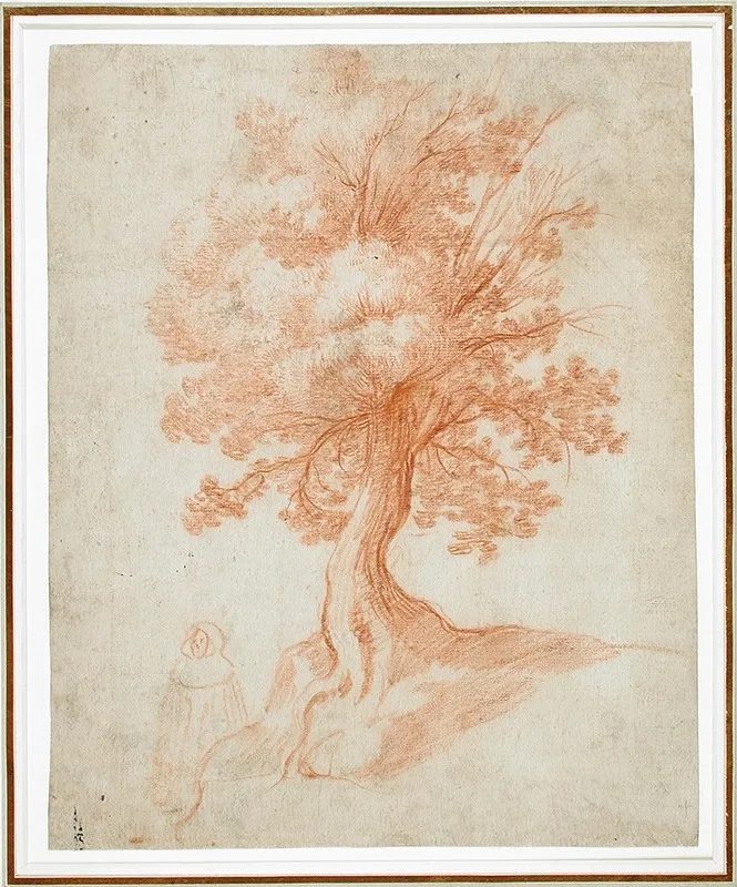 Study Of A Tree 12 Wall Art by Cristofano Allori - High-Resolution Digital Print