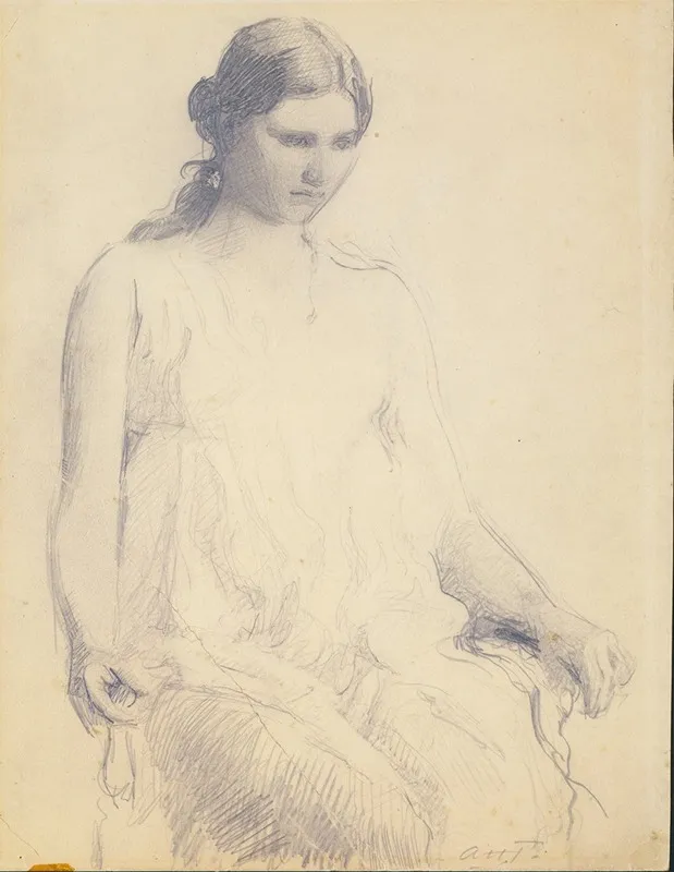 Study Of A Young Woman 2