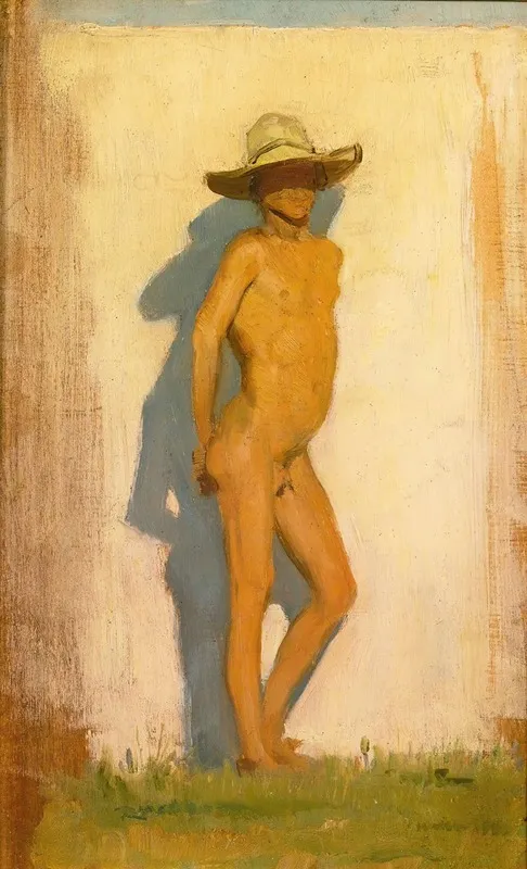 Study Of An Italian Boy In Forti Dei Marmi