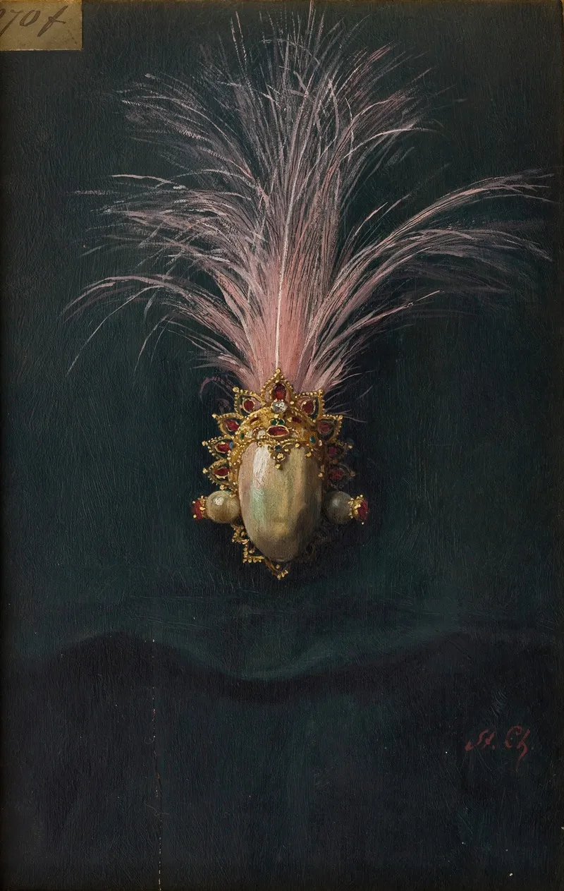 Study Of An Ornamental Escuffas