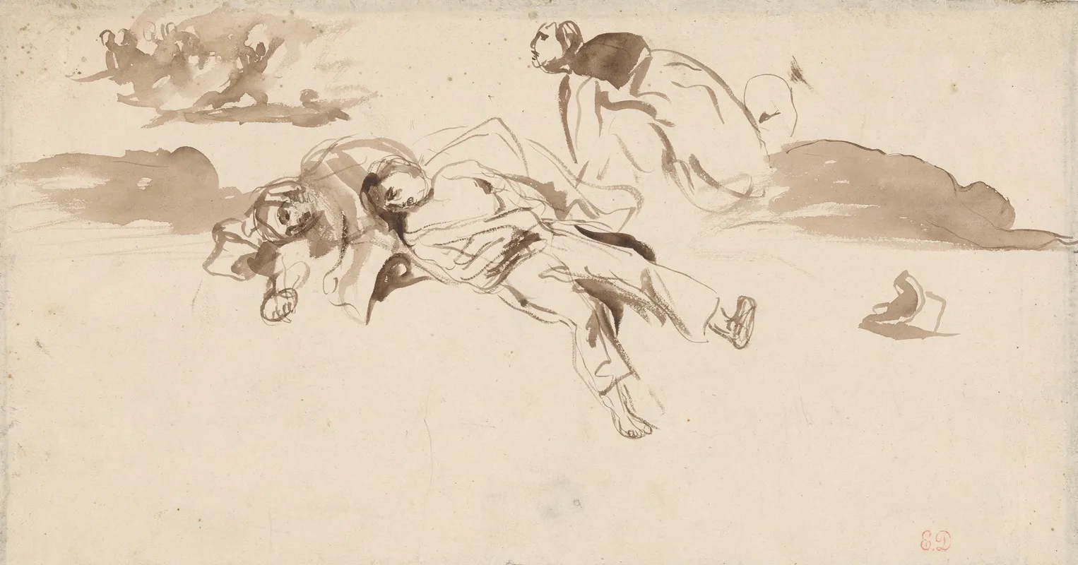Study Of Bodies Liberty Leading The People