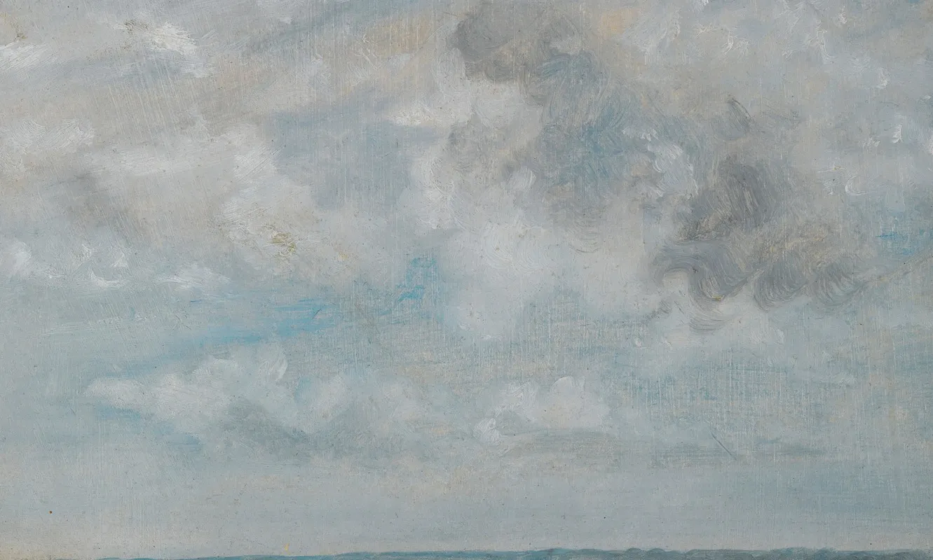 Study Of Clouds Wall Art by John Constable - High-Resolution Digital Print