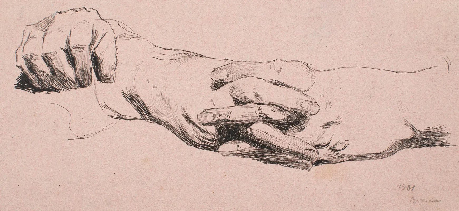 Study Of Hands 13