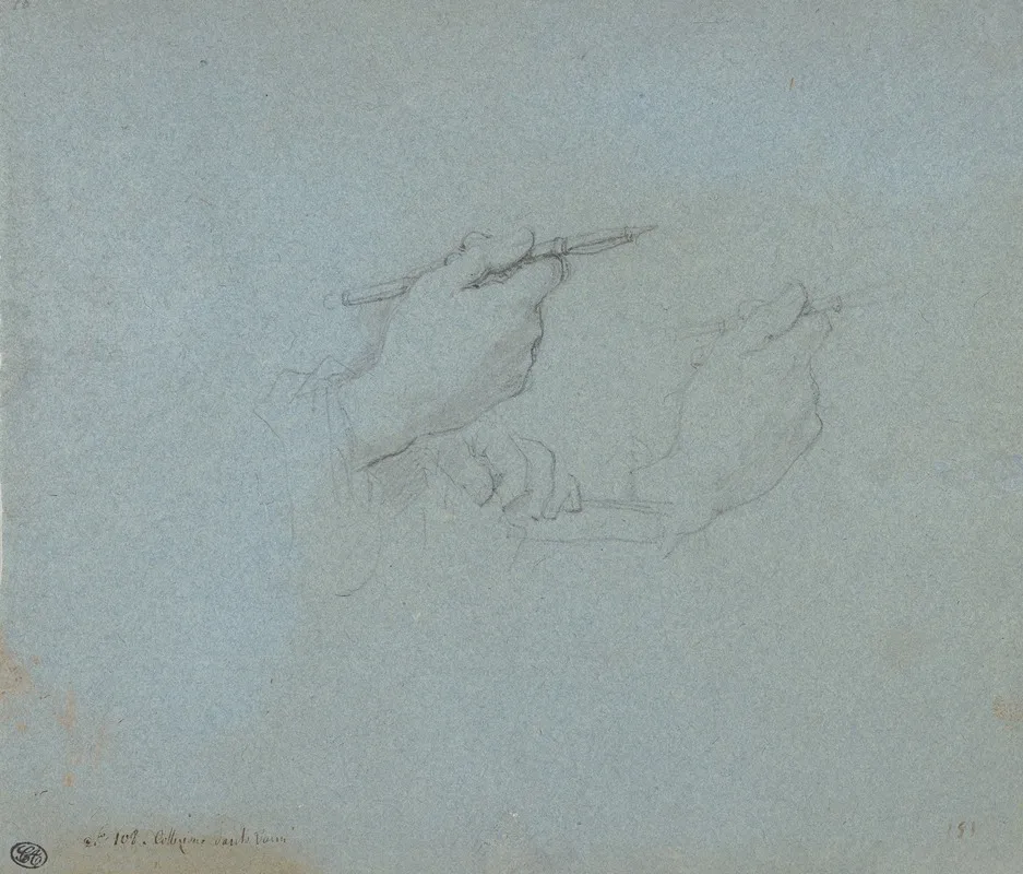 Study Of Hands 6