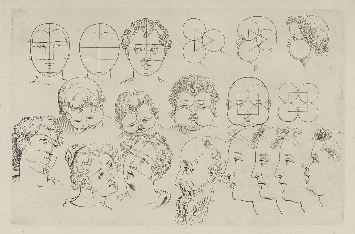 Study Of Heads 7 Wall Art by Peter Paul Rubens - High-Resolution Digital Print