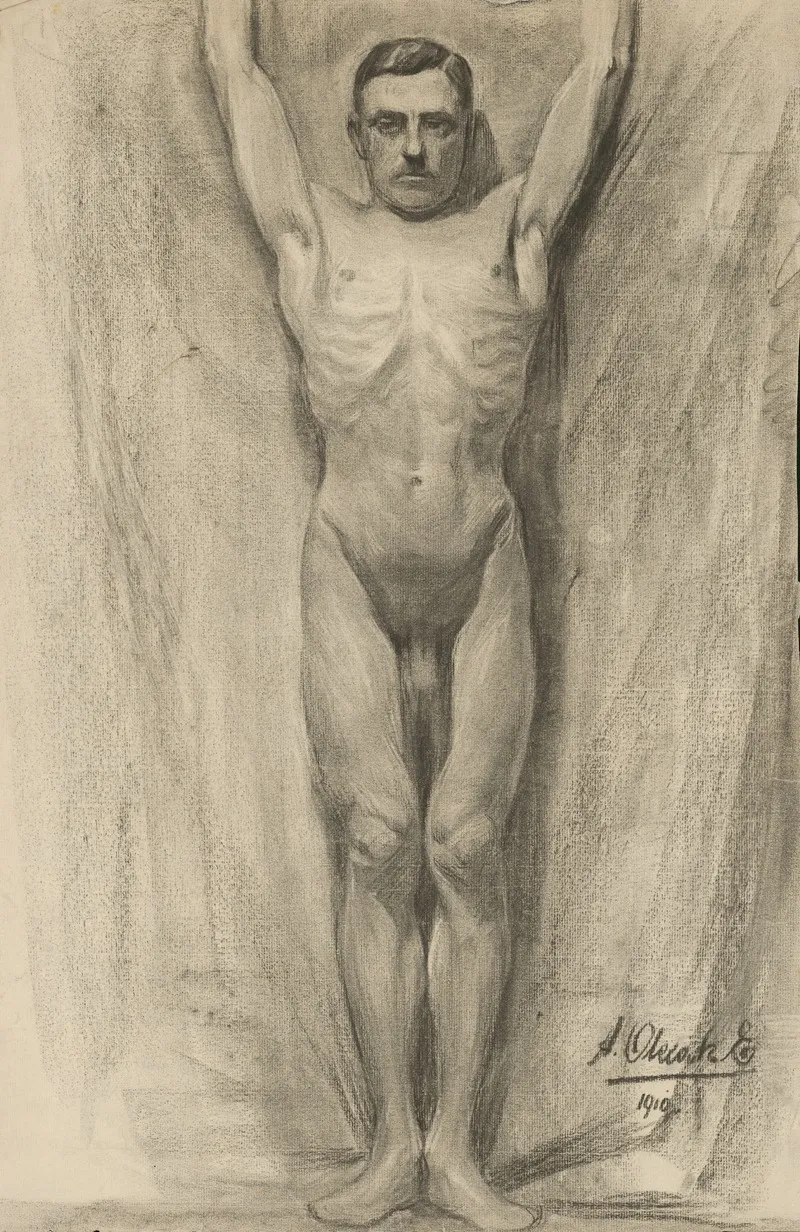 Study Of Male Nude 3