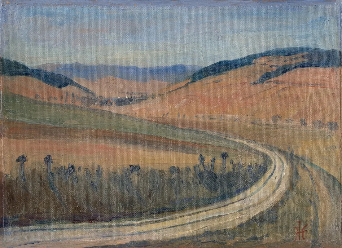 Study Of Spis Landscape 2 Wall Art by Jozef Hanula - High-Resolution Digital Print