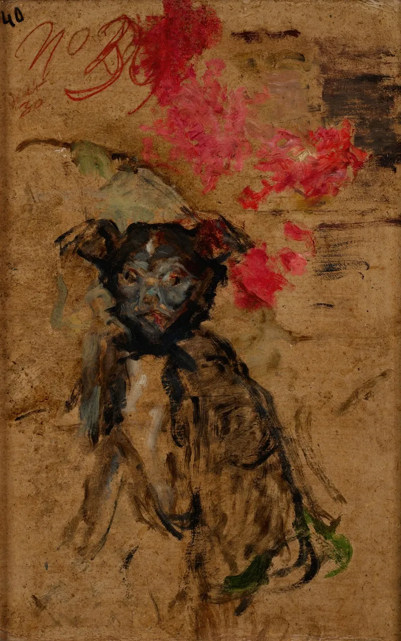 Study Of The Artists Dog Wall Art by Olga Boznanska - High-Resolution Digital Print