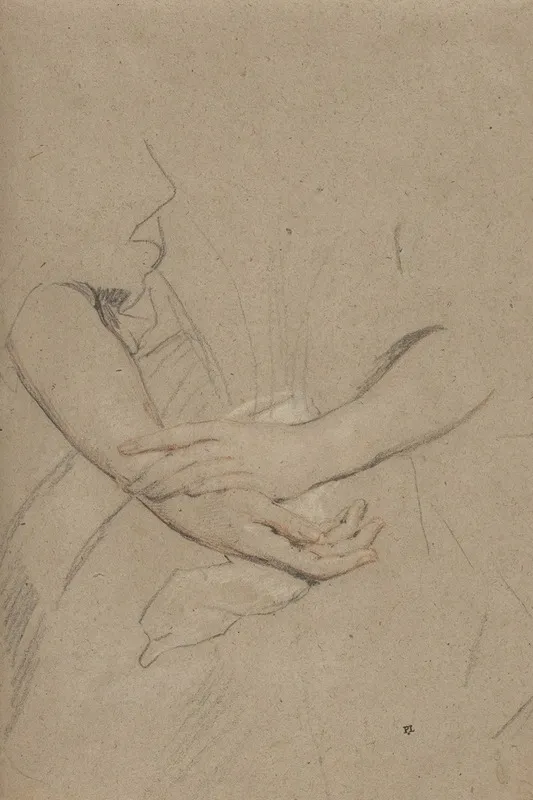 Study Of The Forearms And Hands Of A Woman