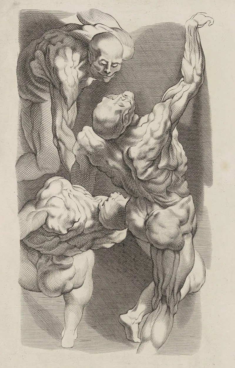 Study Of Three Naked Men