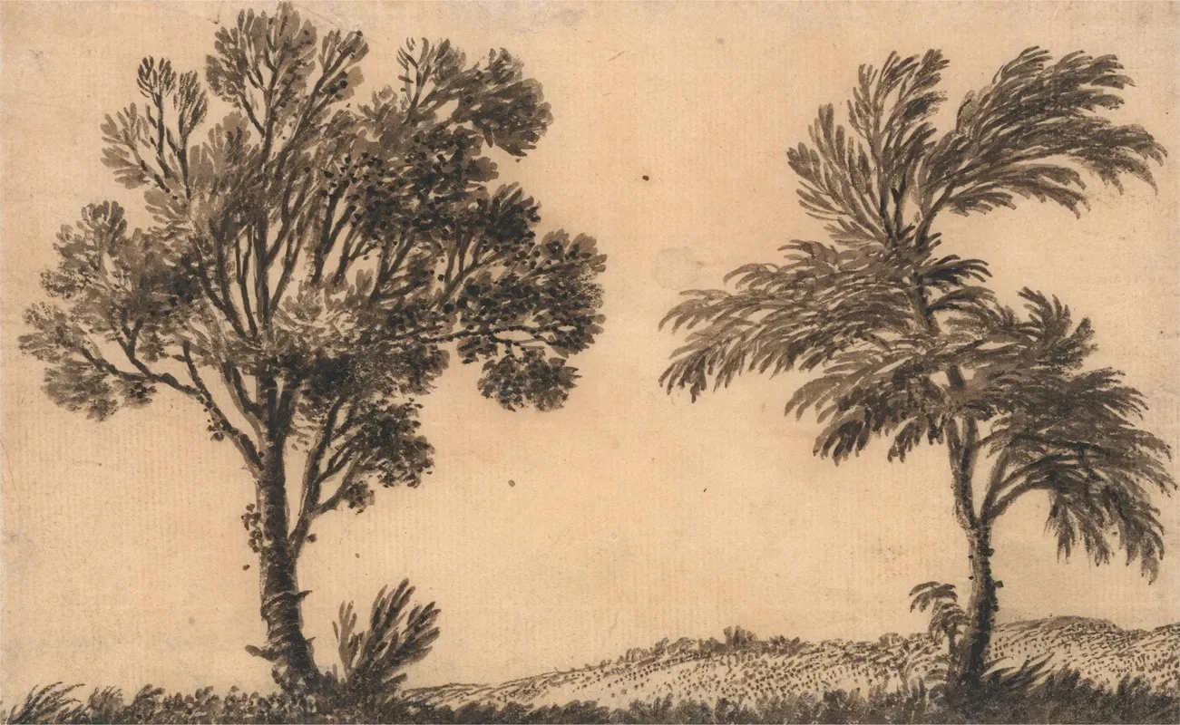 Study Of Two Willows