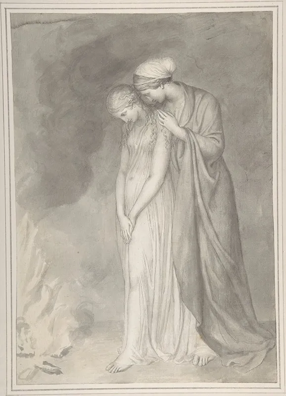Study Of Two Women Grieving