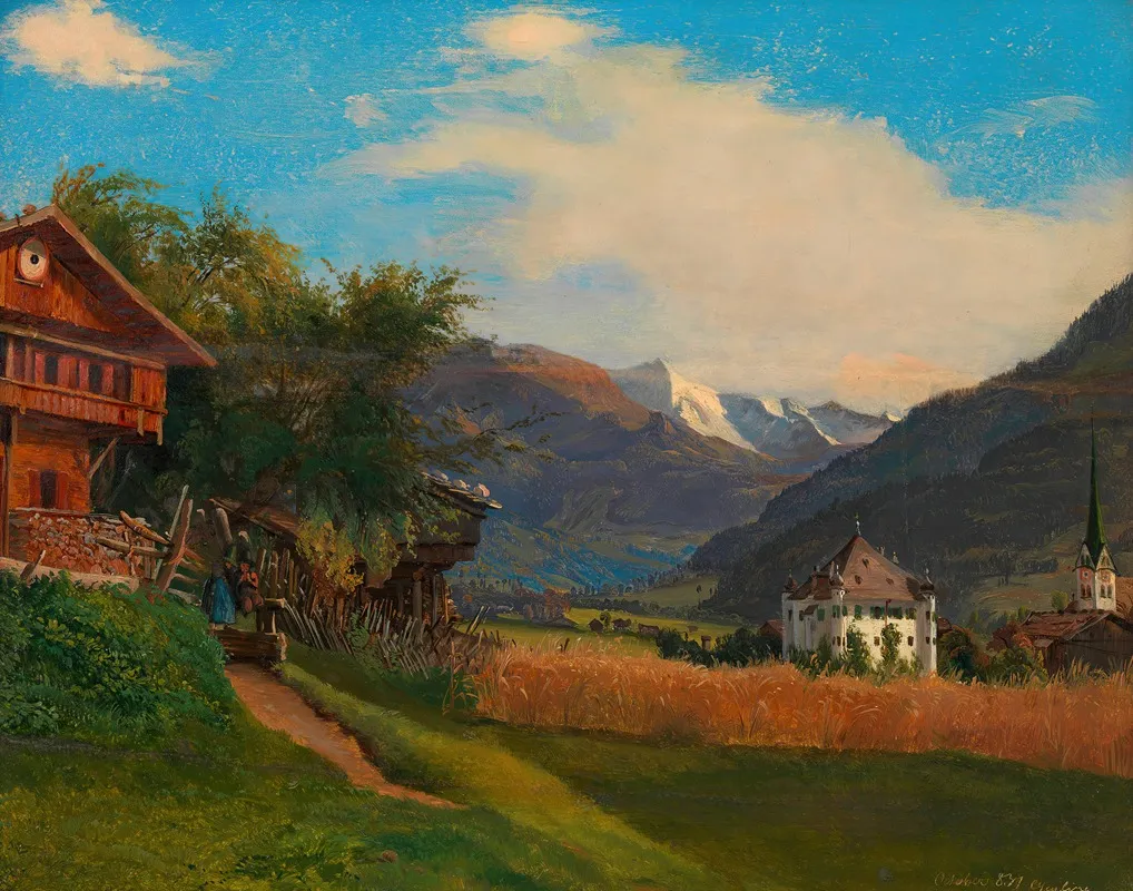 Stumm Im Zillertal Wall Art by Carl Geyling - High-Resolution Digital Print