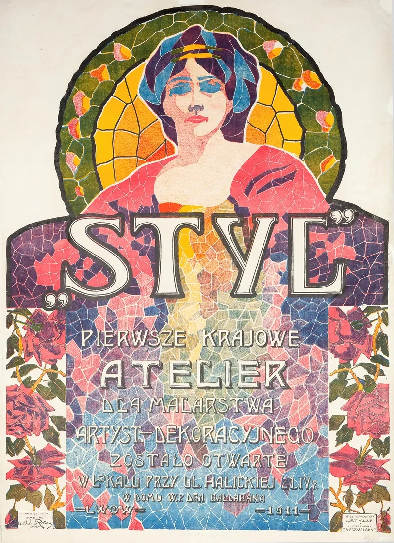 Styl Pierwsze Krajowe Atelier Dla Malarstwa Wall Art by Wilhelm Rody - High-Resolution Digital Print
