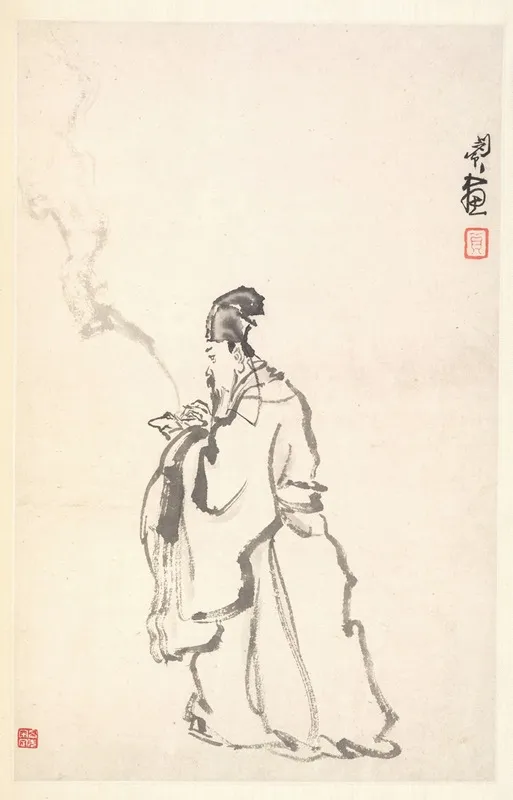 Su Dongpo Wall Art by Min Zhen - High-Resolution Digital Print