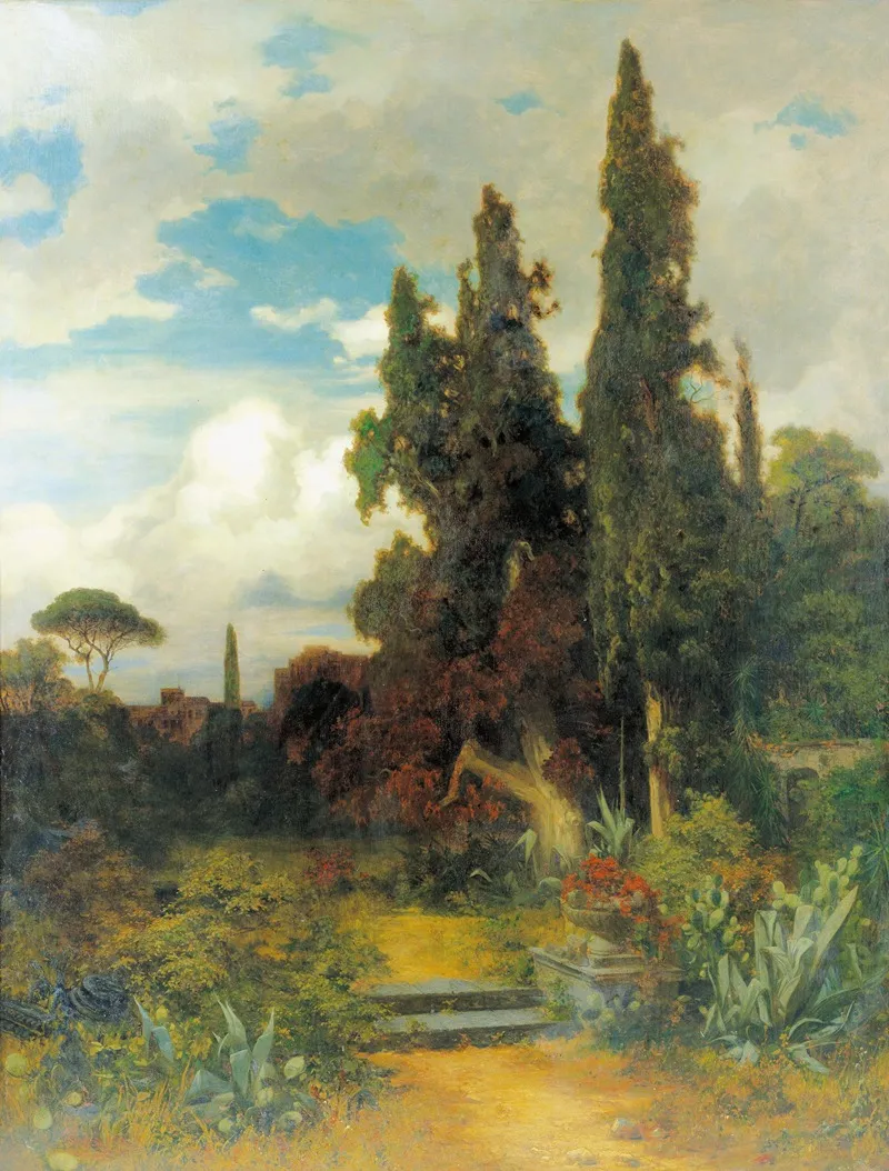 Sudlandische Parklandschaft