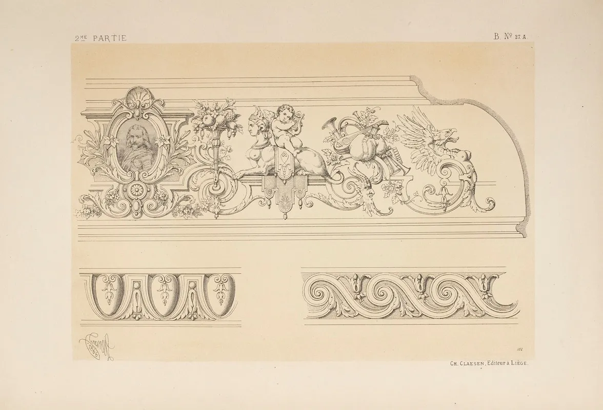 Suite De La Planche Precedente Wall Art by Michel Liénard - High-Resolution Digital Print