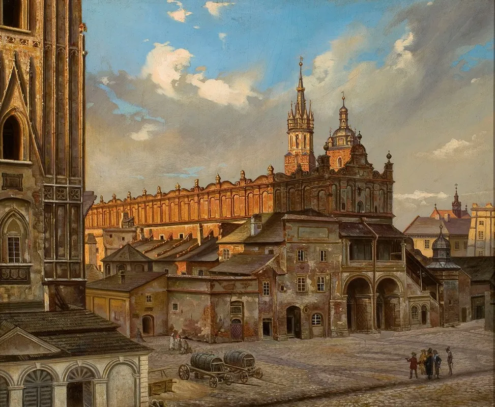 Sukiennice Cloth Hall In Krakow