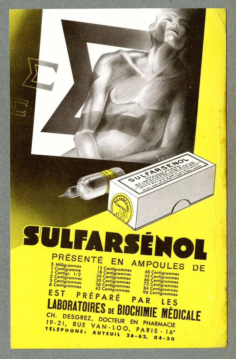 Sulfarsenol 2 Wall Art by Laboratoires de biochimie médicale - High-Resolution Digital Print