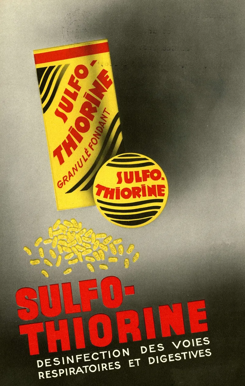 Sulfo Thiorine 2 Wall Art by Laboratoire de la Sulfo-Thiorine - High-Resolution Digital Print
