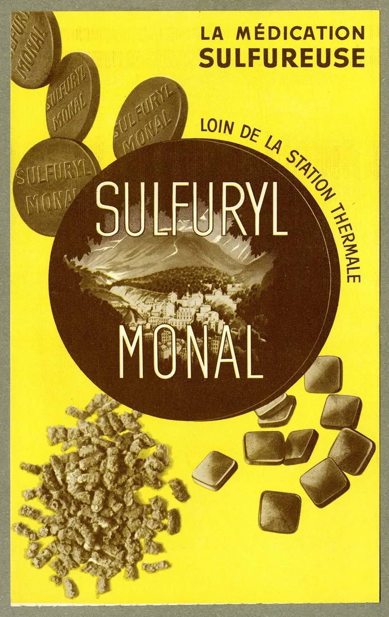 Sulfuryl Monal 4 Wall Art by Laboratoires Monal - High-Resolution Digital Print