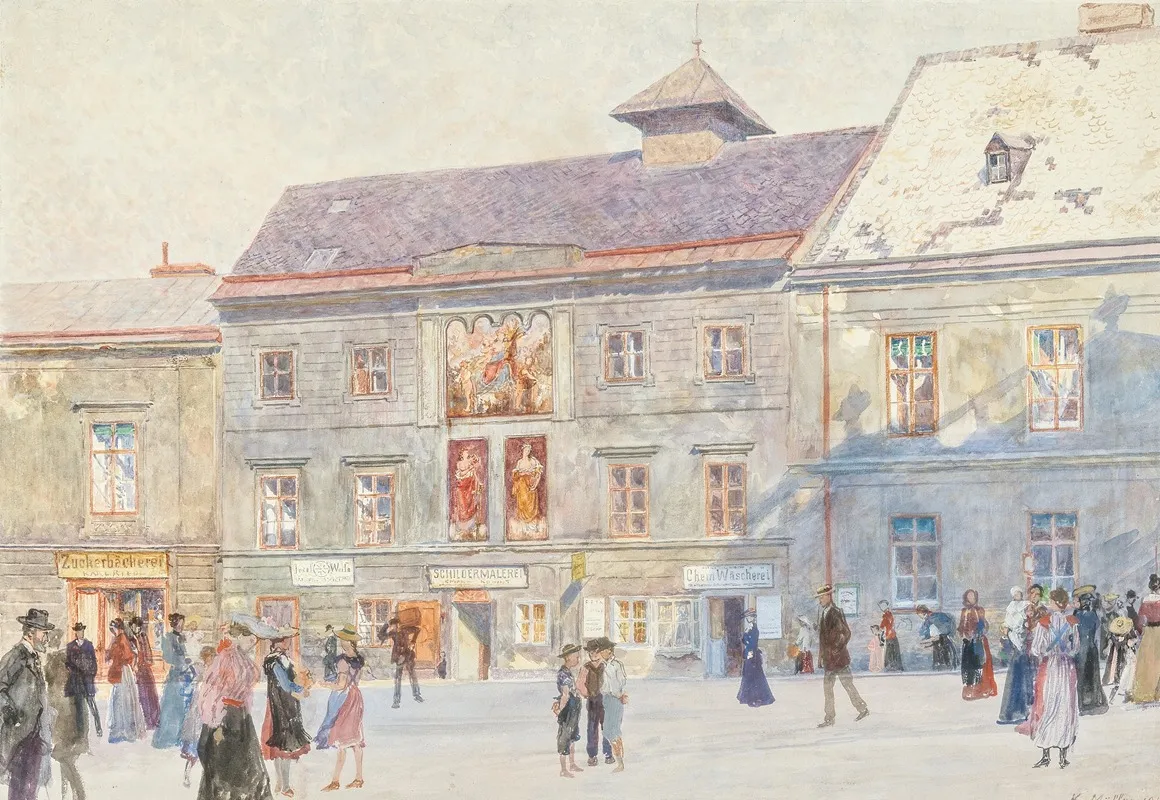 Sulkowskitheater Wall Art by Carl Müller - High-Resolution Digital Print