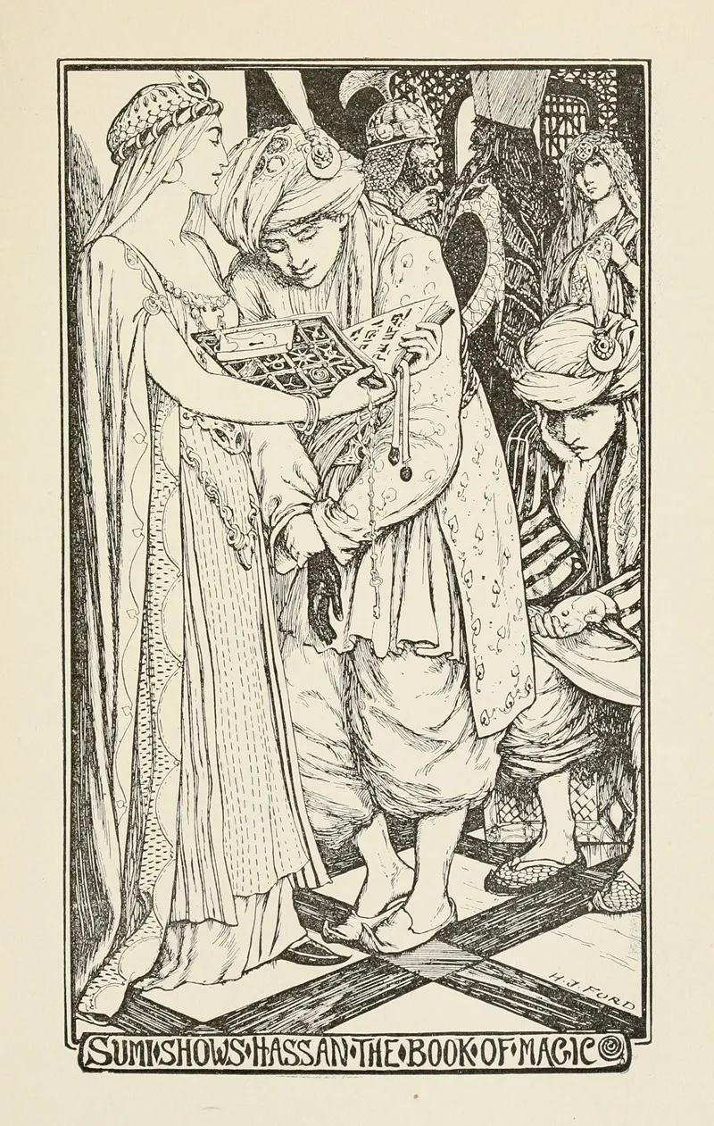 Sumi Shows Hassan The Book Of Magic