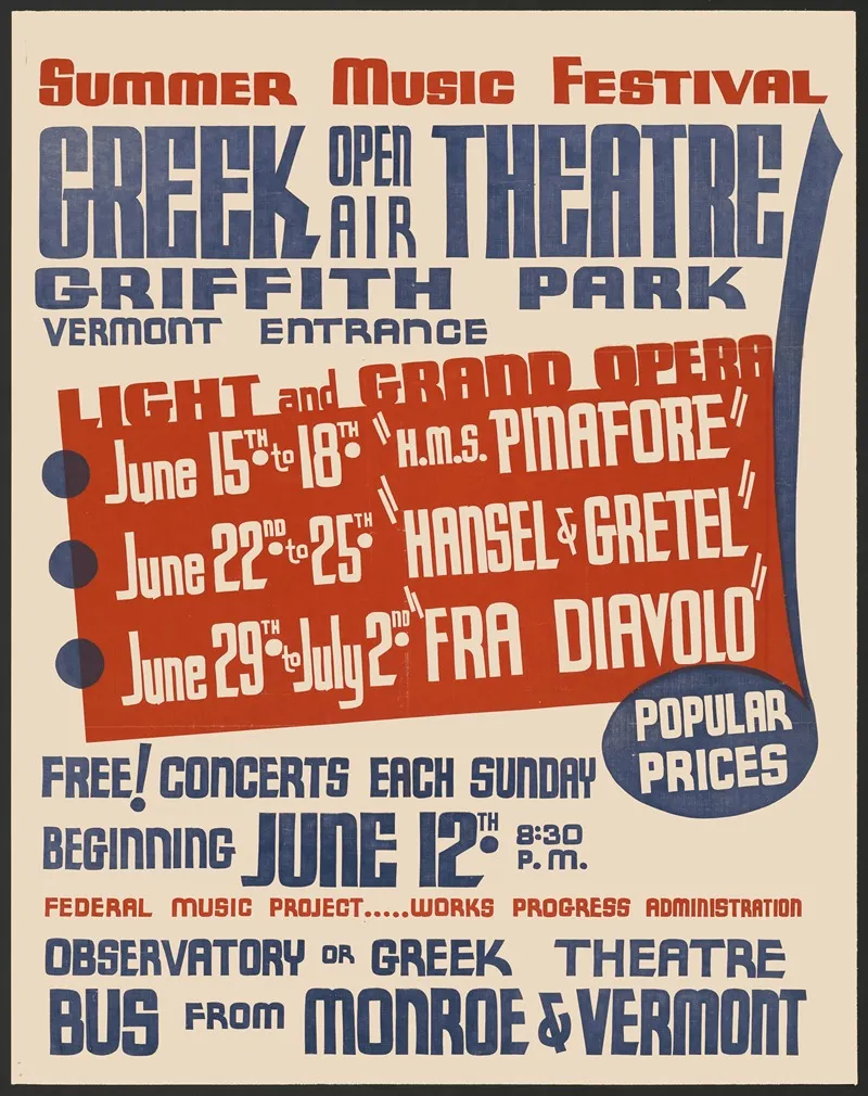 Summer Music Festival Wall Art by Anonymous - High-Resolution Digital Print