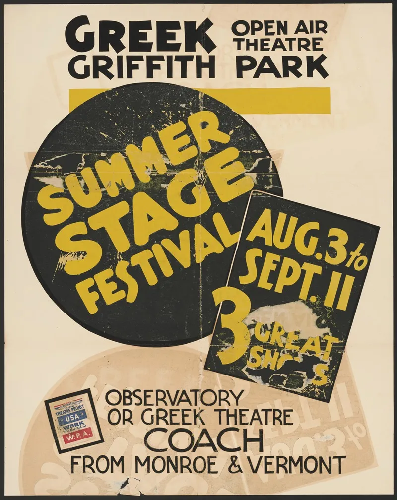 Summer Stage Festival Wall Art by Anonymous - High-Resolution Digital Print
