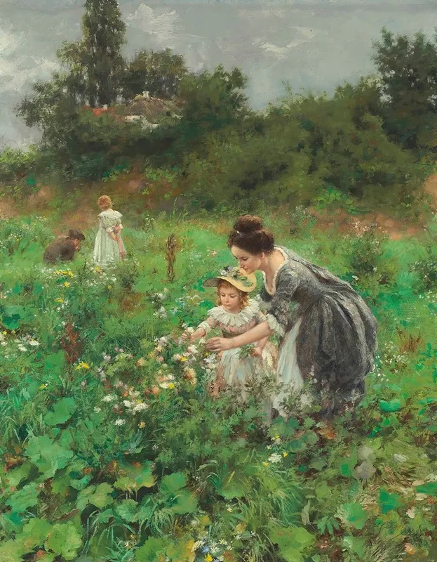 Summerlust Summers Delight Wall Art by Hermann Seeger - High-Resolution Digital Print