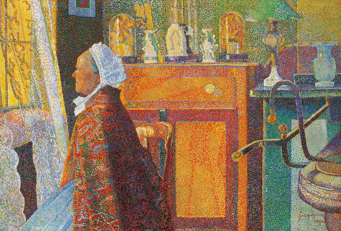 Sunday Afternoon 2 Wall Art by George Morren - High-Resolution Digital Print