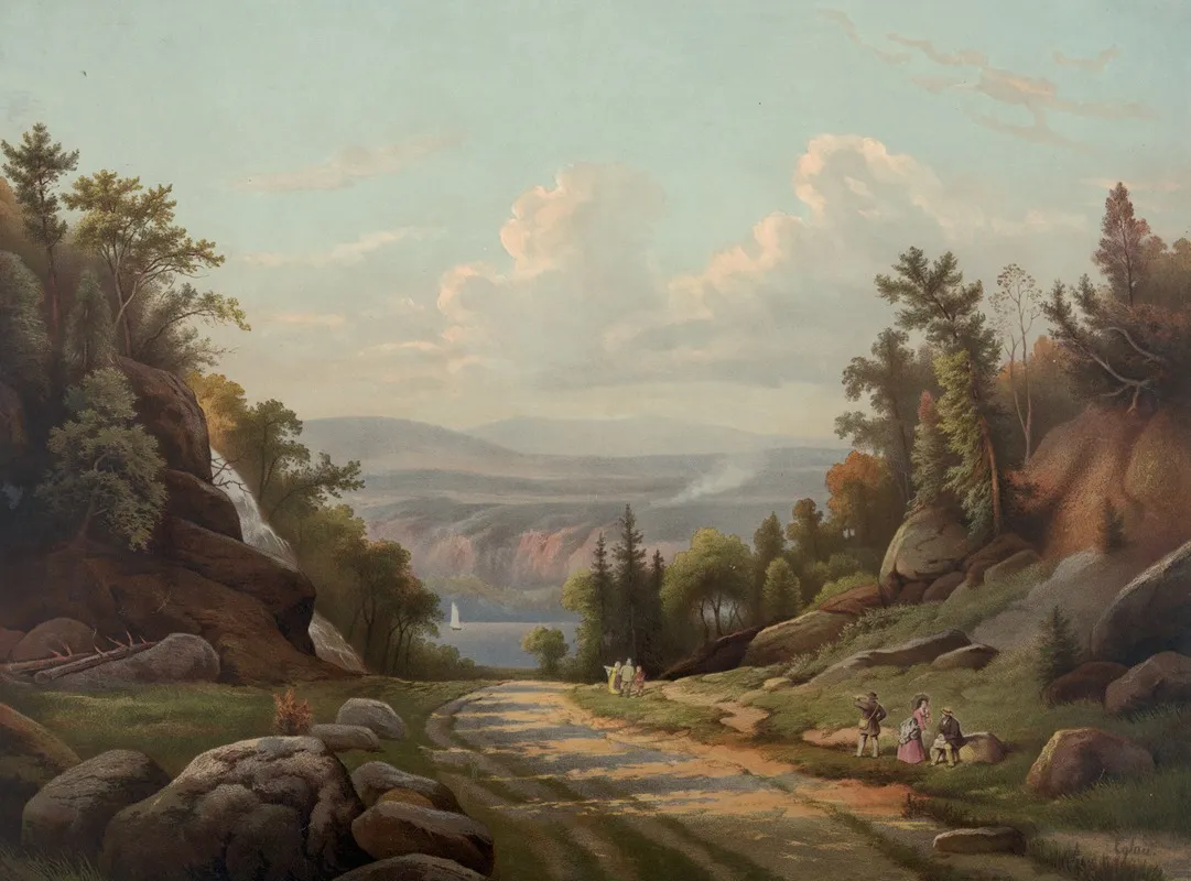 Sunday Afternoon On The West Point Road 2 Wall Art by Max Eglau - High-Resolution Digital Print
